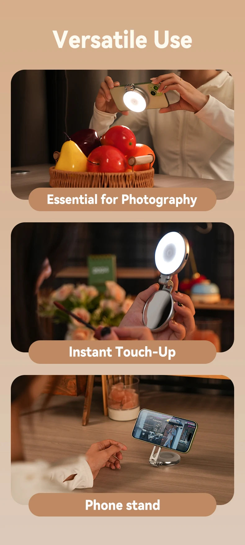 Your phone, your professional camera in the palm of your hand.