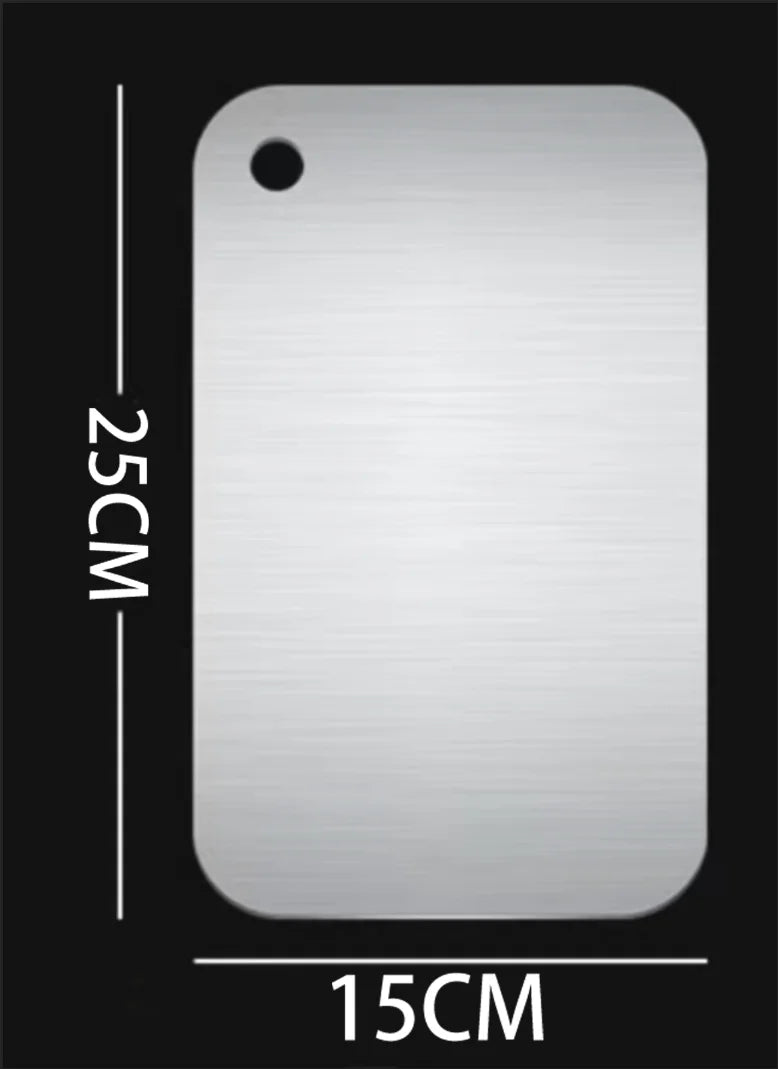 Premium 316 Stainless Steel Cutting Board – Double-Sided and Ultra-Durable