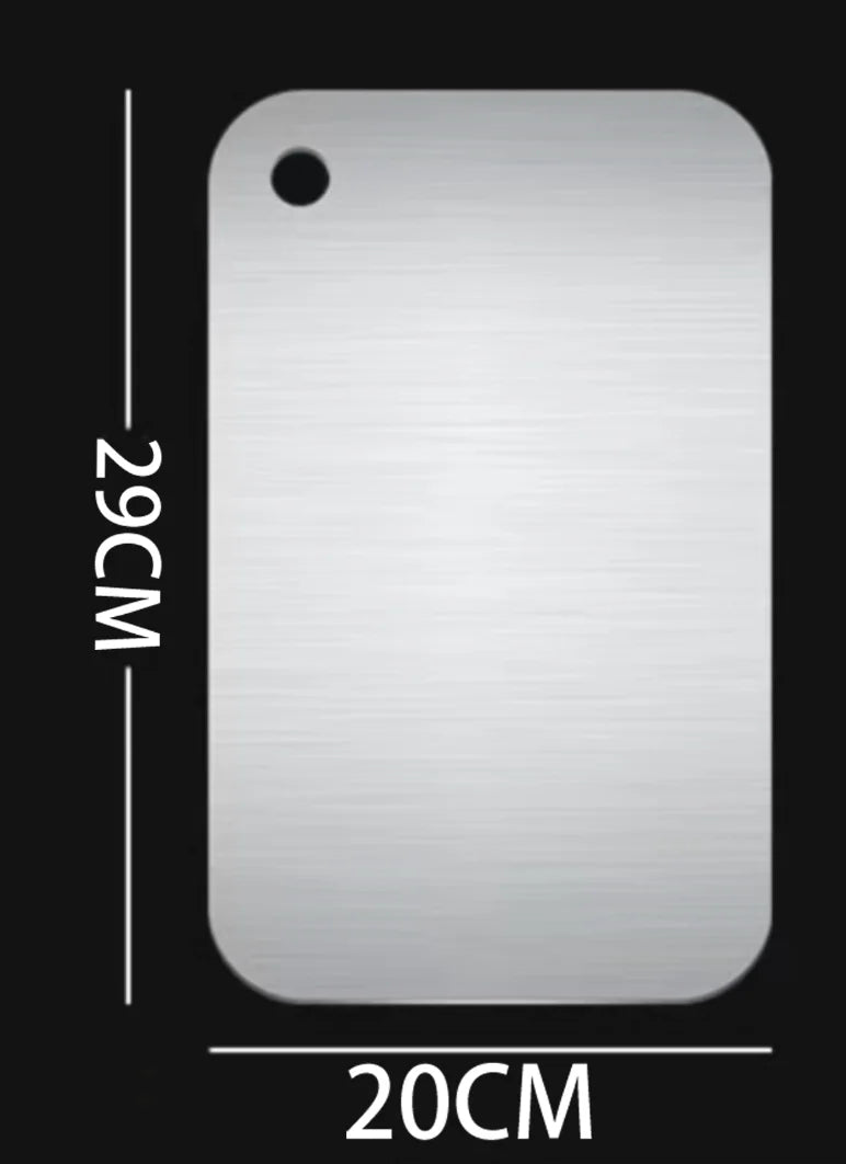 Premium 316 Stainless Steel Cutting Board – Double-Sided and Ultra-Durable
