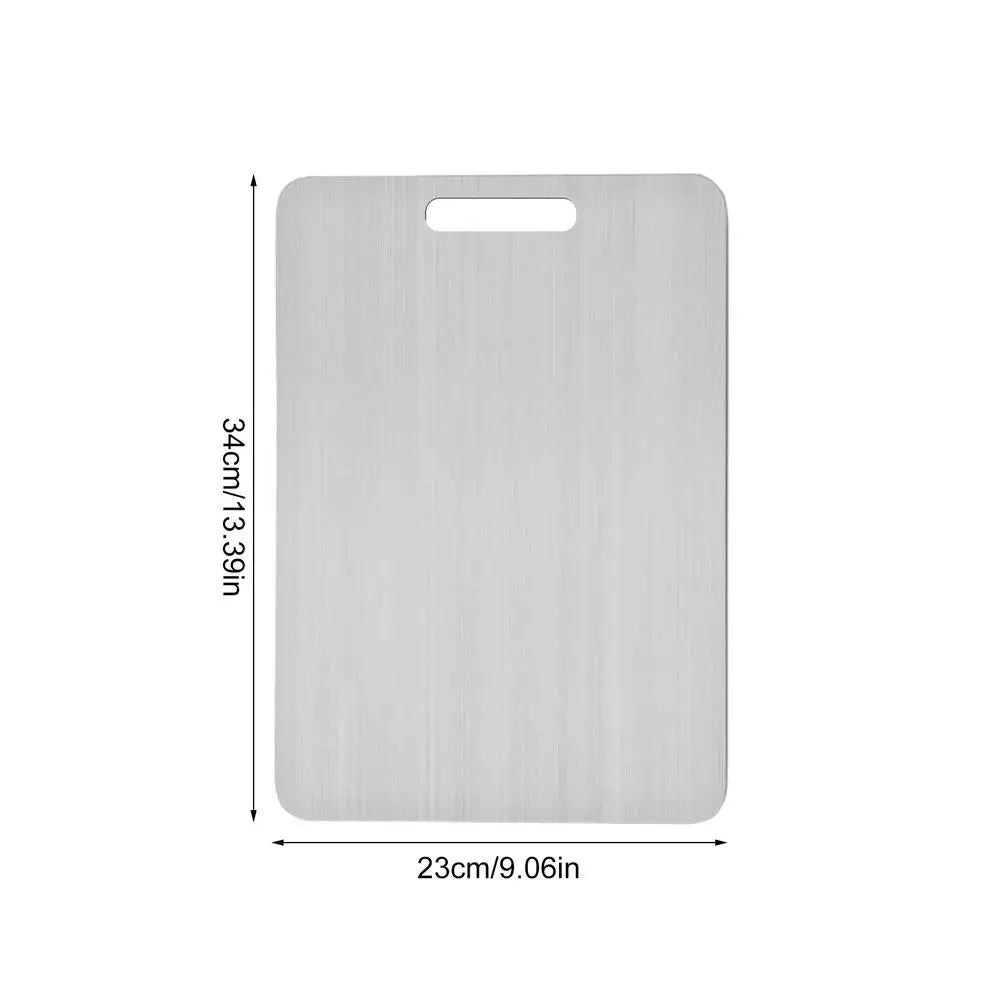 Premium 316 Stainless Steel Cutting Board – Double-Sided and Ultra-Durable