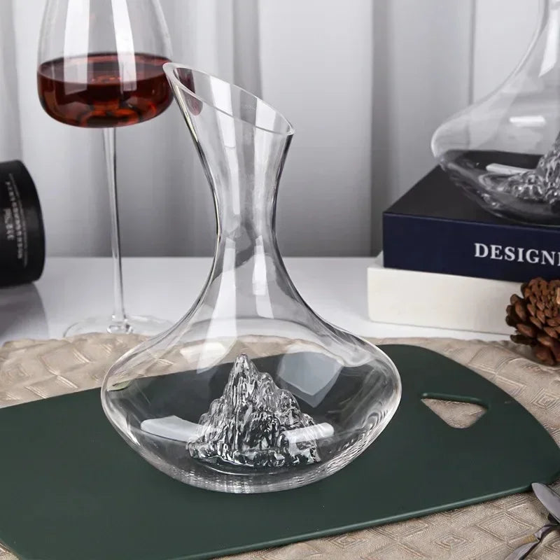 Unlock the Full Aroma and Flavour of Your Wine in Style - 2000ml Crystal Decanter