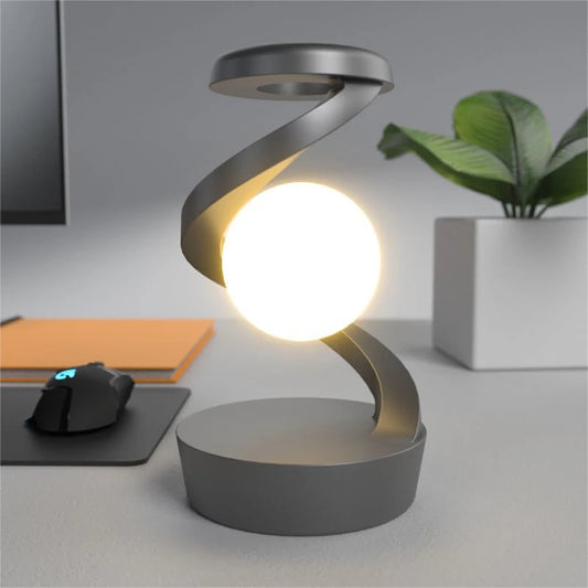 Rotating LED Desk Lamp with Floating Design -Lighting for Reading and Work