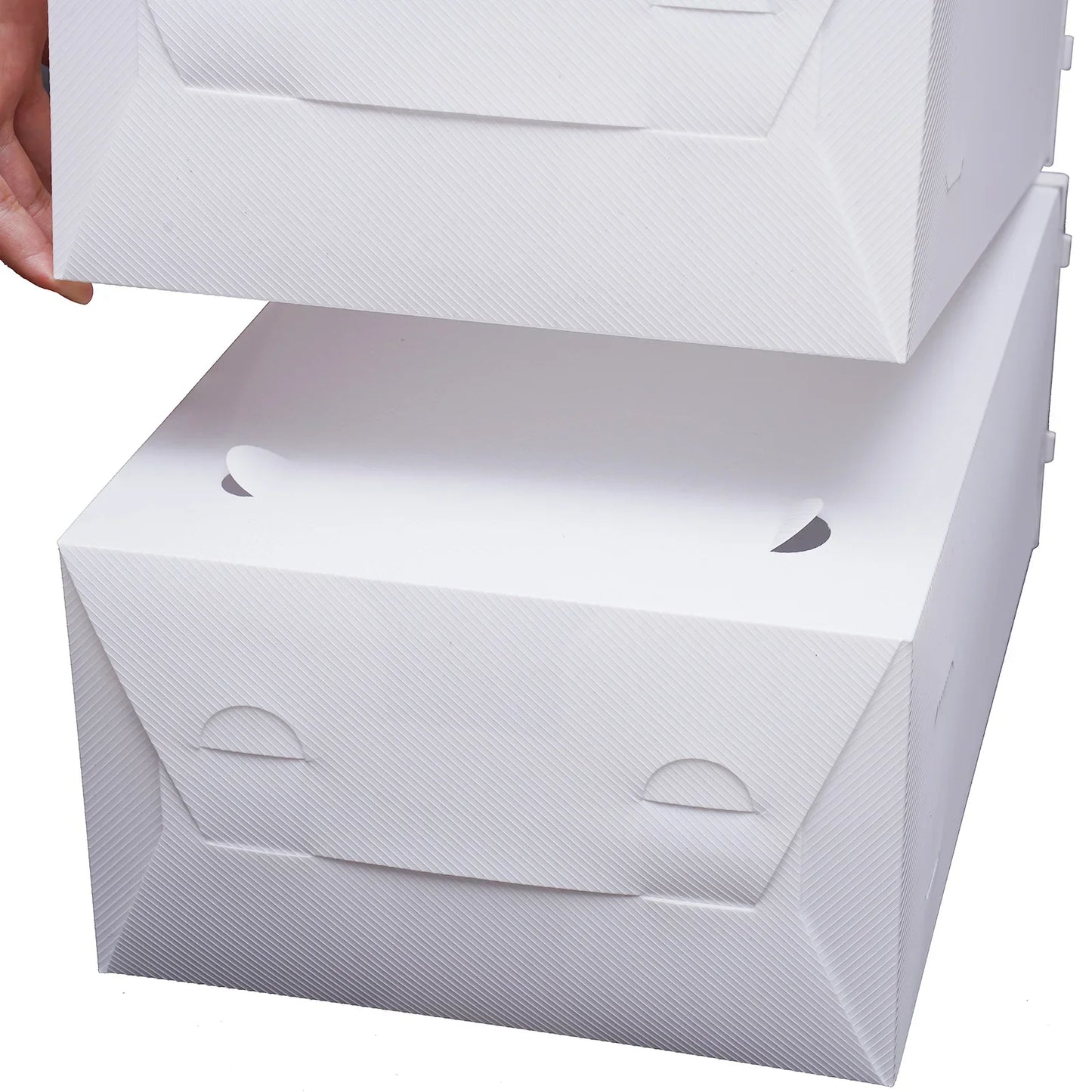 24Pcs Foldable Shoe Storage Boxes Shoe Box Set Clear Plastic Shoe Rack ABS For Home Organizer Stackable Shoe Boxes