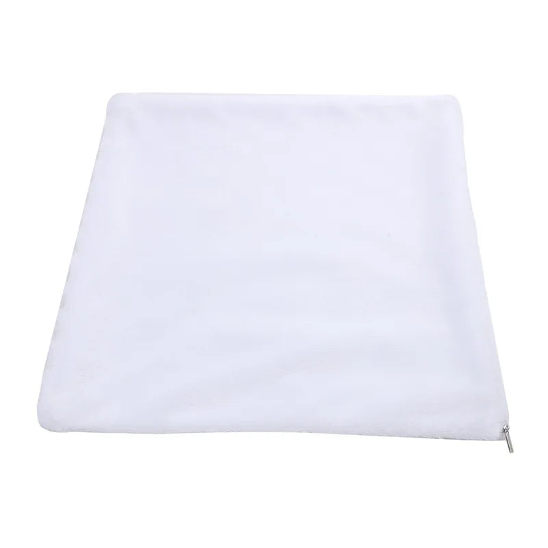 Pillowcase Decorative Home Pillows White Pink Retro Fluffy Soft Throw Pillowcover For Sofa Couch Cushion Cover 45x45 Pillow Hugs