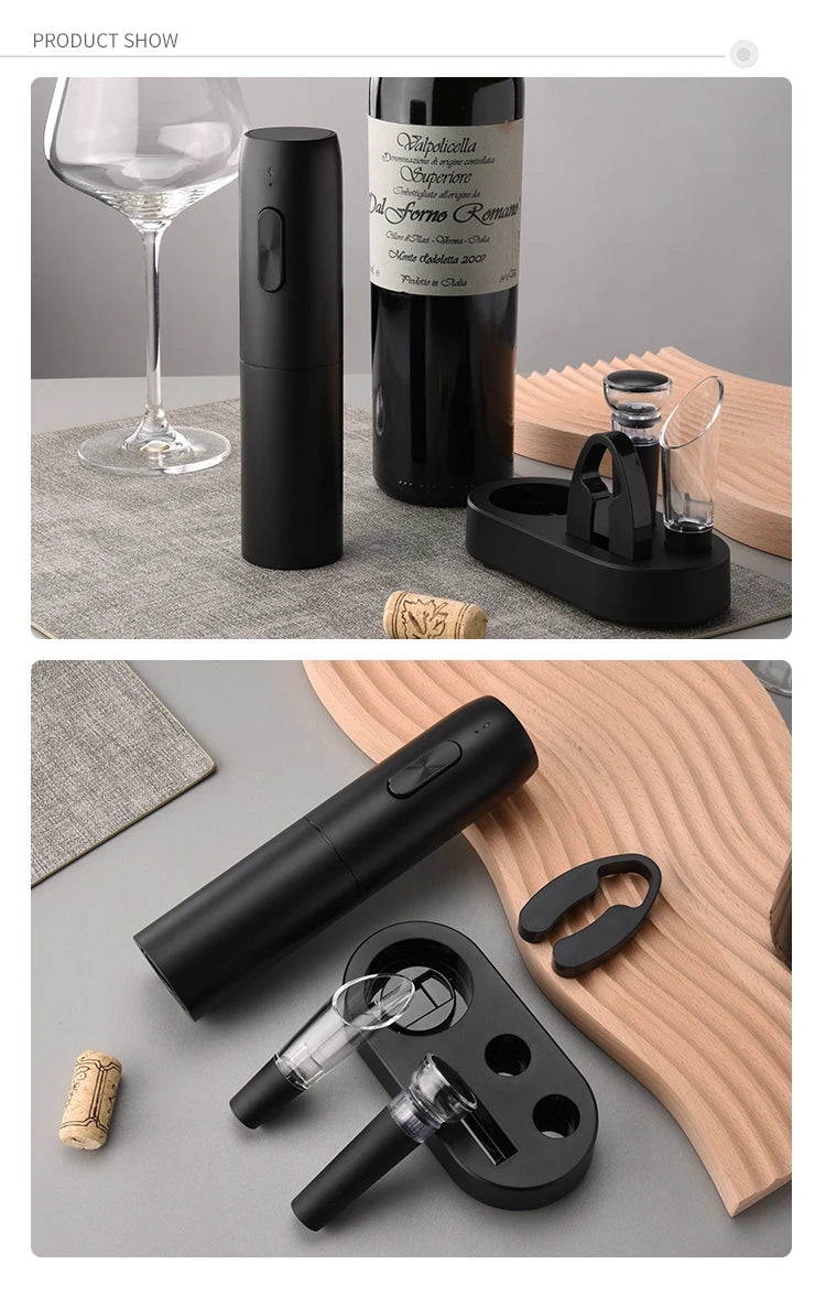 Automatic Wine Bottle Opener - Open Your Wine with Style and Zero Effort