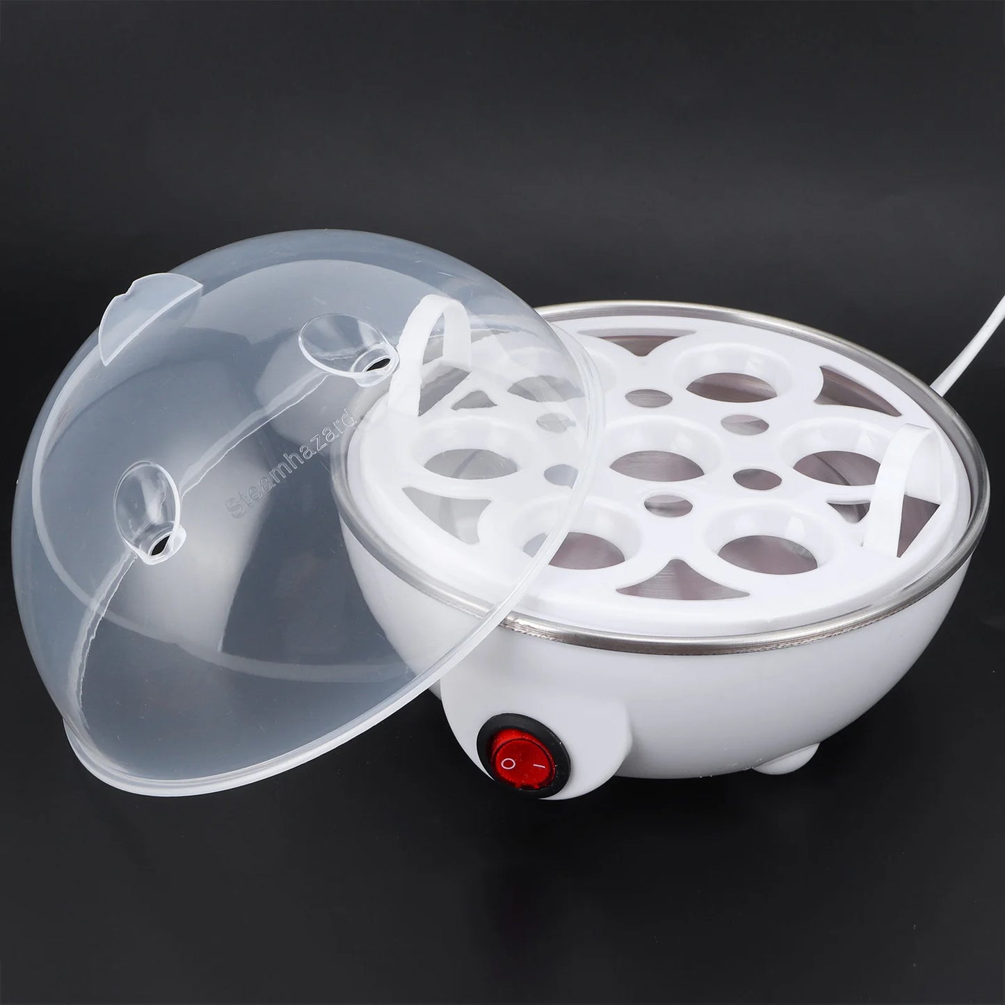 350W Electric Egg Cooker – Multifunctional Mini Steamer & Poacher | Fast, Healthy & Easy Kitchen Gadget
