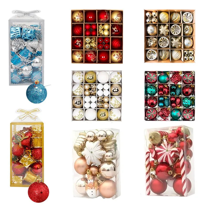 Christmas Ball  Hanging Pendant Decoration Christmas Tree Decorative Ball Family Christmas Party Decorations 2026 New Year Gifts