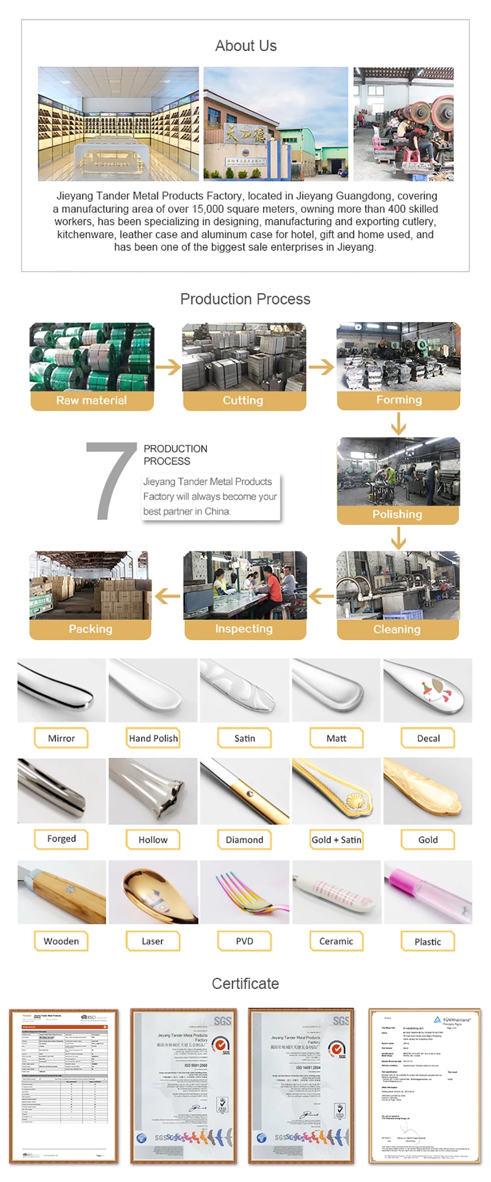 6/16/24Pcs Gold Tableware Stainless Steel 304 Cutlery Matte Dinner Set Western Knife Fork Spoon Mirror Elegant Flatware