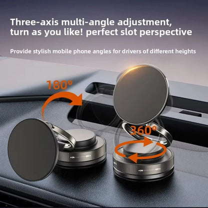 T30 Multi-Use Magnetic Phone Holder – MagSafe, Adjustable Suction Cup with Lock for Car, Mirror & Gym