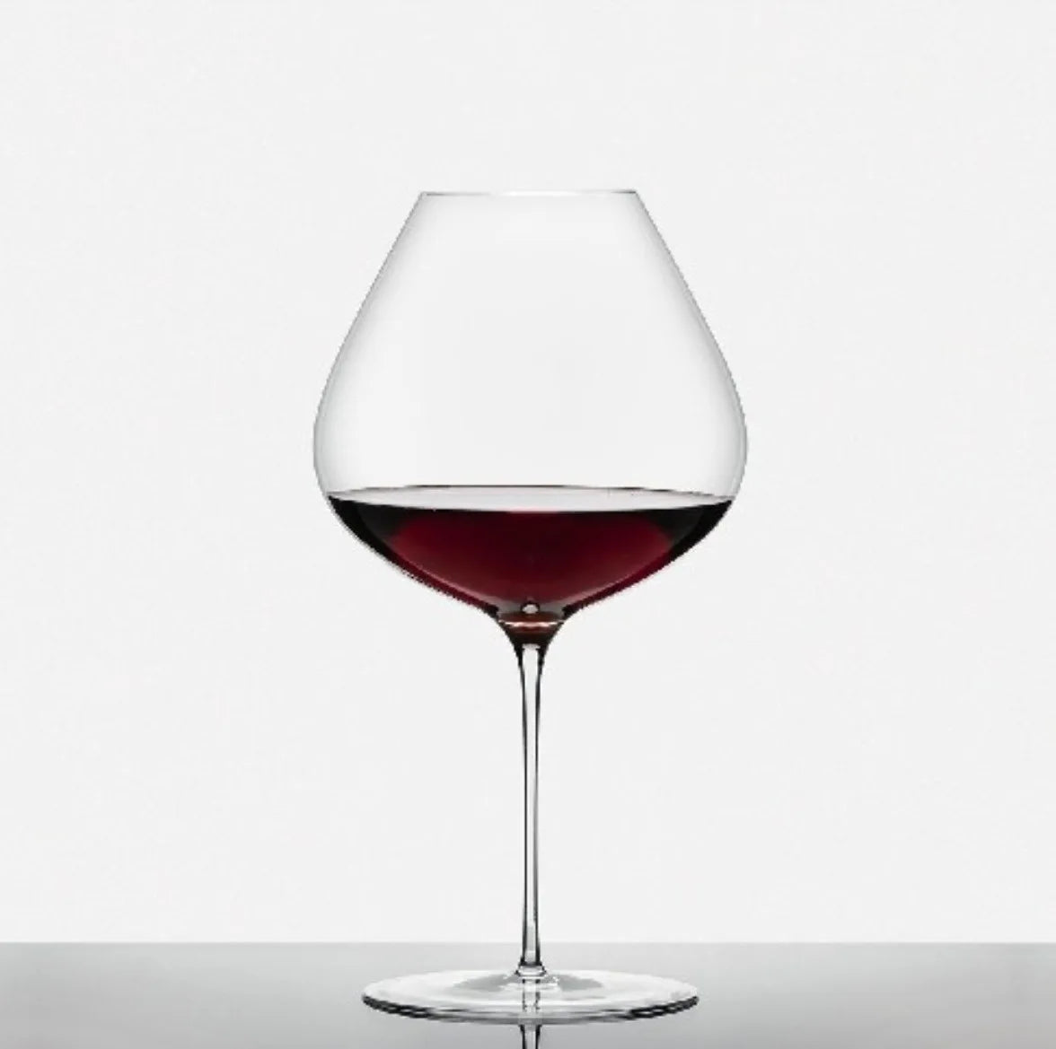 France Upscale Burgundy Cup Crystal Handmade Extremely Thin Wine Glass Aroma Enlarge Goblet