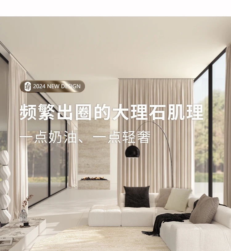 Light Luxury Living Room Decoration Carpet Irregular Shape Rugs for Bedroom Fluffy Soft Marble Plush Rug Thick Anti-slip Floor