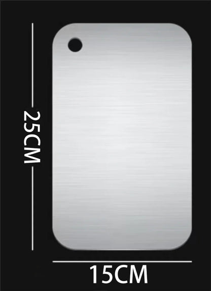 Premium 316 Stainless Steel Cutting Board – Double-Sided and Ultra-Durable