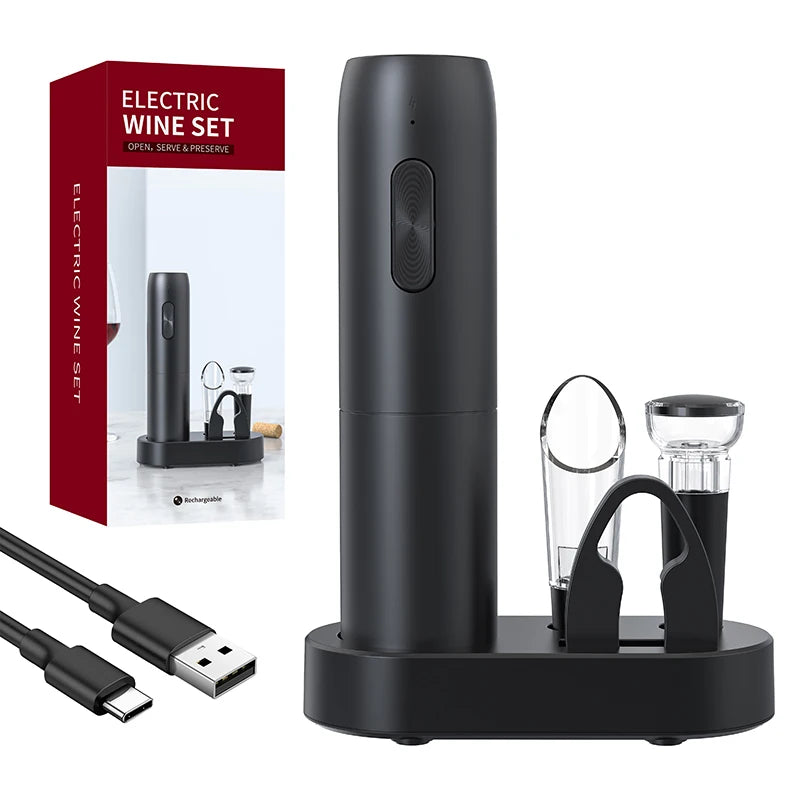 Automatic Wine Bottle Opener - Open Your Wine with Style and Zero Effort