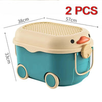 2PCS Blue L