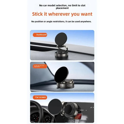 T30 Multi-Use Magnetic Phone Holder – MagSafe, Adjustable Suction Cup with Lock for Car, Mirror & Gym