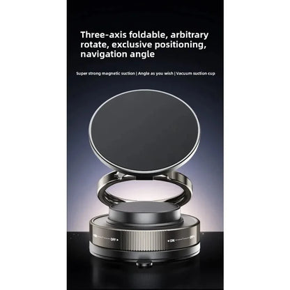 T30 Multi-Use Magnetic Phone Holder – MagSafe, Adjustable Suction Cup with Lock for Car, Mirror & Gym