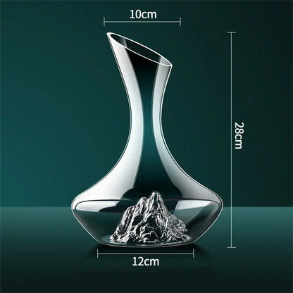 Unlock the Full Aroma and Flavour of Your Wine in Style - 2000ml Crystal Decanter