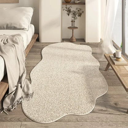 Irregular Living Room Area Carpets Soft Comfortable Bedroom Bedside Area Rugs Modern Home Decoration Aesthetics Ковер В Гостиной