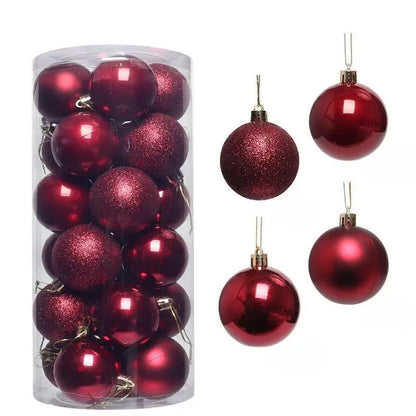 Christmas Ball  Hanging Pendant Decoration Christmas Tree Decorative Ball Family Christmas Party Decorations 2026 New Year Gifts