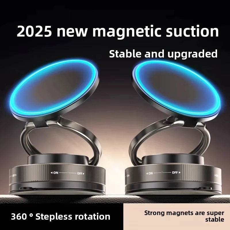 T30 Multi-Use Magnetic Phone Holder – MagSafe, Adjustable Suction Cup with Lock for Car, Mirror & Gym