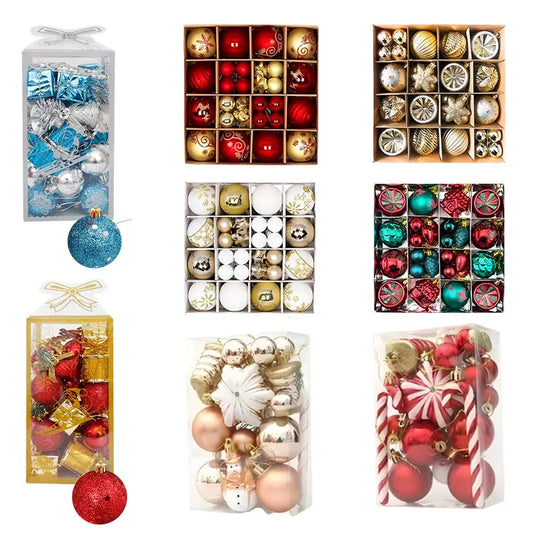 Christmas Ball  Hanging Pendant Decoration Christmas Tree Decorative Ball Family Christmas Party Decorations 2026 New Year Gifts